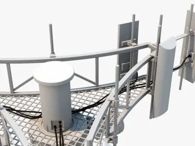 Cell Tower 3D model purchase