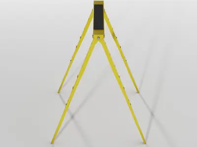 Foldable Sawhorse  3D model
