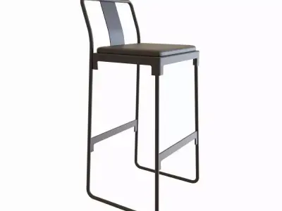 Industrial Chair 3D model