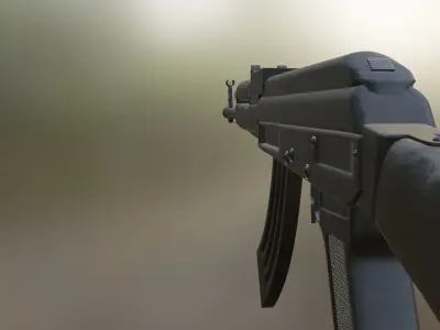 AK 47 3D model buy