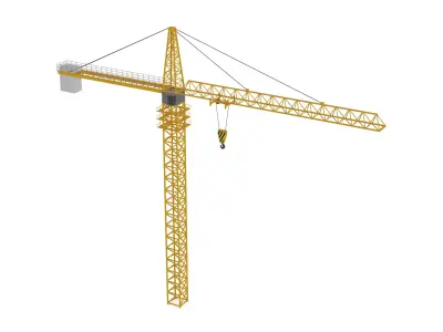 Crane Low-poly 3D model by bulut- from CGTrader