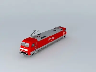 Siemens - ES 64 F / Series 152 / DB Cargo livery Free 3D model