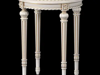 savio firmino side coffee table art m315 3D model