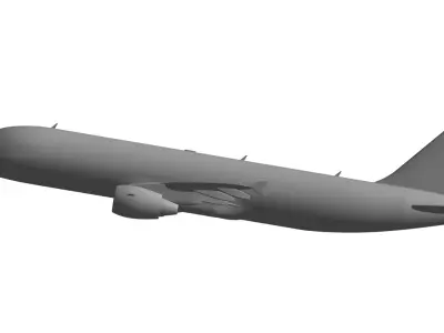 Airbus A320 3D model purchase