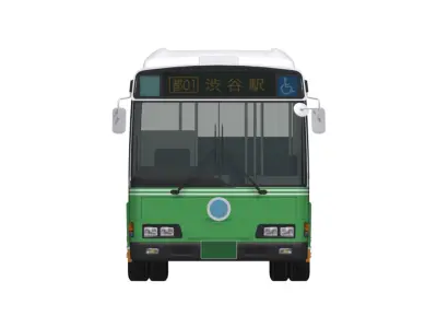 tobus (city bus) 3D model