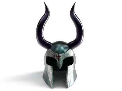 Medieval viking helmet 3D model