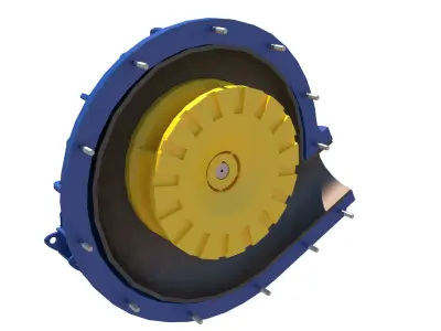 bomba warman 3D model