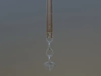Weapon Axe Low-poly 3D model shop