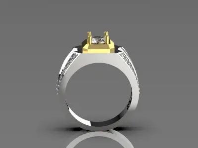 man ring  mr0038 3D print model