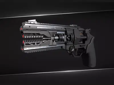 JawBreaker Handcanon 3D model