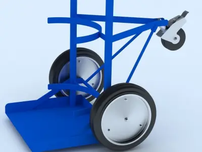 Sack Truck 3D model