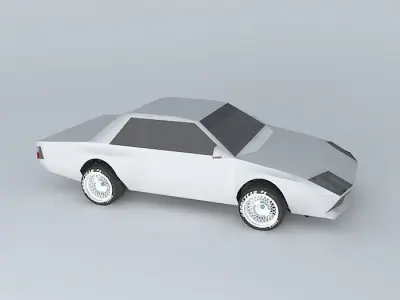 Sports Car Free 3D model order
