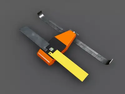 Perdix UAV Low-poly Low-poly 3D model