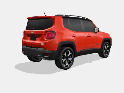 Off-road SUV 5 car colection 3D Model Pack