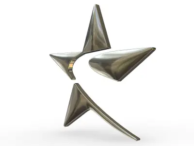 autostar logo 3D model
