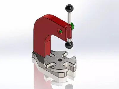  press machine 3D model