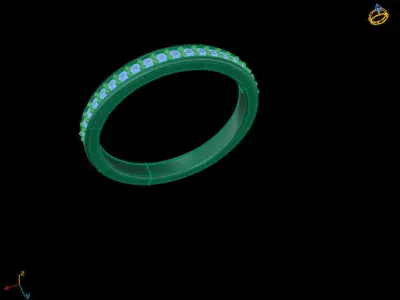 ring ladies 3D model