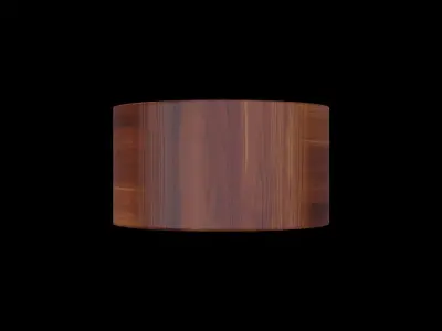 Vintage Clock Low-poly 3D model