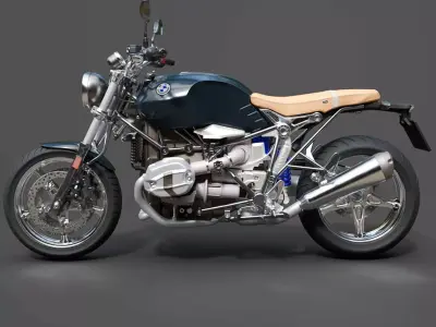 R NineT Pure - High Detail 3D Model 3D model