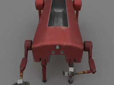 working robot  3D model
