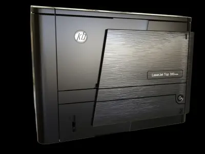 3D Laser Printer 3D model
