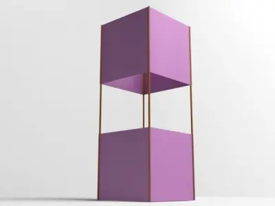 Box Kite 3D model
