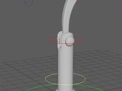 Robotic Arm Low-poly 3D model purchase