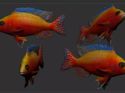 fish 3d free Free 3D model