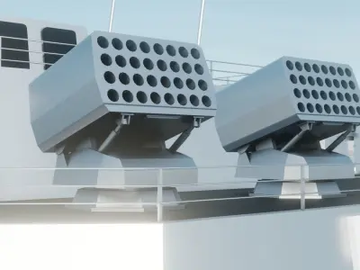Type 726 4A Free 3D model