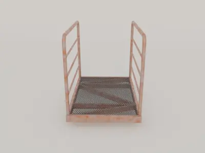 Rusty Old Catwalk segment 3D model