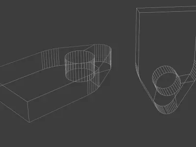 Lifting Hook  Free low-poly 3D model