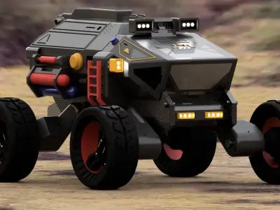 Rover de Exploracion Planetaria Ares Vanguard  3D print model