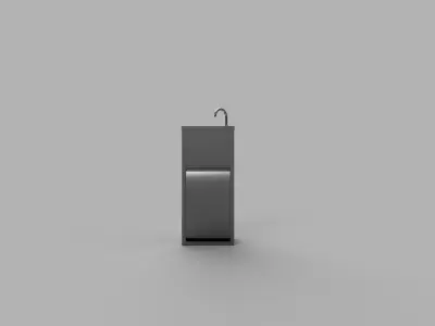 Free Hand Wash Basin Free 3D model