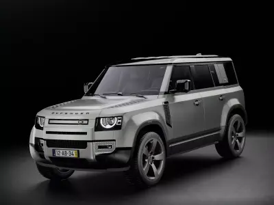 Land Rover Defender 110 2023 Free 3D model
