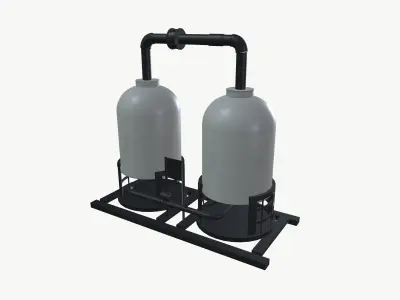 Chemical Tank 3D model