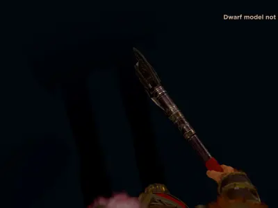 Dwarf axe 3D model