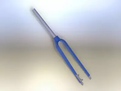Bike fork 3D model