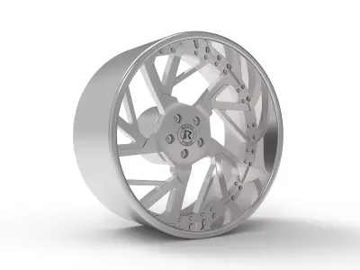 MEGA RUCCI FORGED WHEEL 3D print model