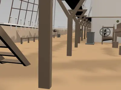 A professional ship 3D model
