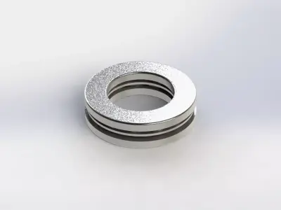Rolamento Axial de Esferas 51105 SKF Thrust Ball Bearing 3D model