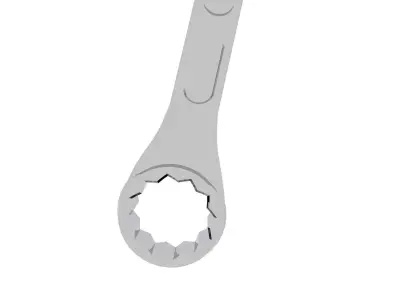 Wrench 3D model 15
