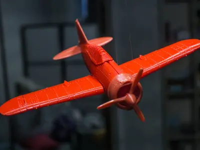 F2A Buffalo USA Airplane 3D print model