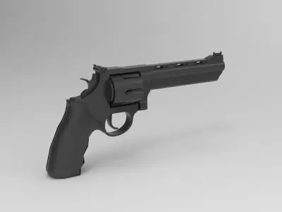 44 Magnum 3D model purchase