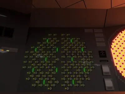Chernobyl Control Room 3D model