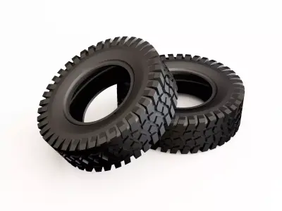 Tire 02 3D model
