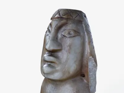 Stone Figurine 3D model