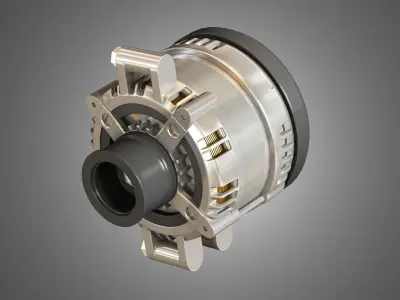 Alternator 3D model