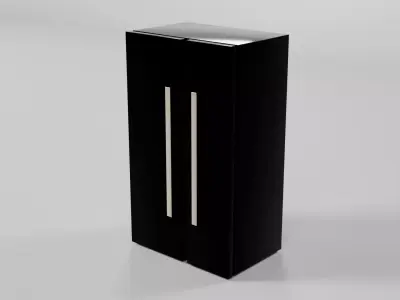 Refrigerator CG1 Free 3D model