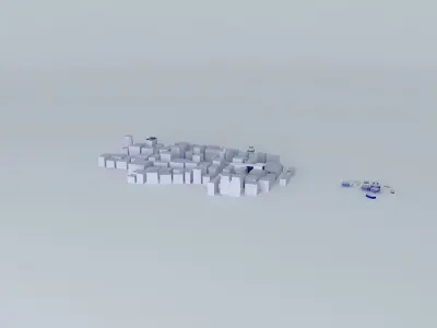Creepy future city part 2 Free 3D model
