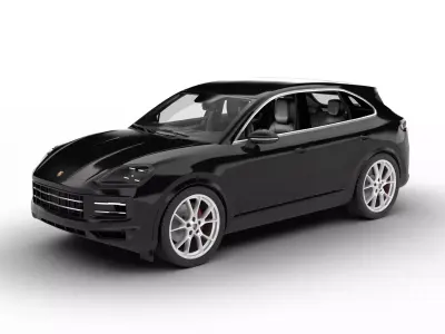 Porsche Cayenne S 2025 3d model 3D model